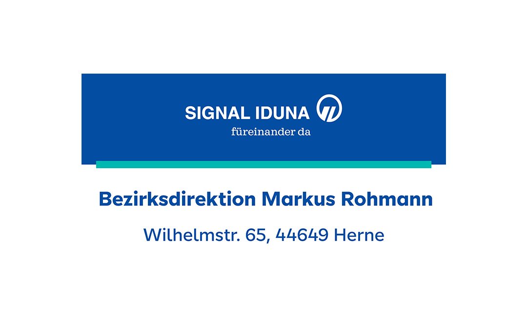 SIGNAL IDUNA Herne wird Sideline Partner